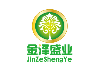 何錦江的北京金澤盛業(yè)商業(yè)服務(wù)有限公司logo設(shè)計