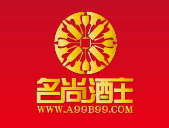 何錦江的名尚酒莊進(jìn)口紅酒logo設(shè)計(jì)