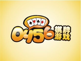 鄭國麟的0456棋牌游戲logo設(shè)計(jì)