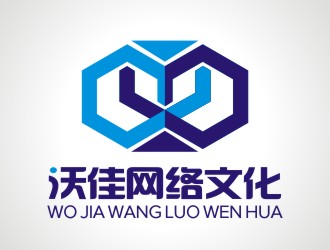 張軍代的青島沃佳網(wǎng)絡(luò)文化有限公司logo設(shè)計