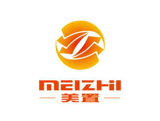 譚家強的圖標和MEIZHI字標logo設(shè)計