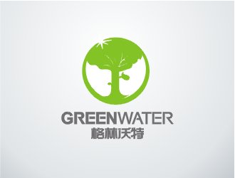 格林沃特  green waterlogo設(shè)計(jì)