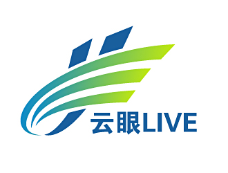 白冰的云眼live高科技logologo設(shè)計(jì)