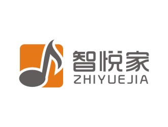 李泉輝的智悅家家庭音響音樂logo設(shè)計