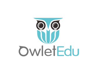 周國強的OwletEdu 卡通貓頭鷹logo設計