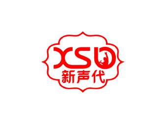 秦曉東的新聲代logo設計