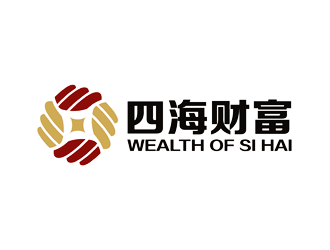 譚家強的四海財富logo設(shè)計