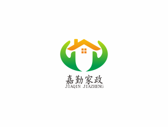 上海嘉勤家政服務(wù)有限公司logo設(shè)計