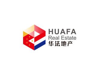 華法地產(chǎn) HUAFA Real Estate   法國投資，置業(yè)，安家一站式服務(wù)平臺logo設(shè)計