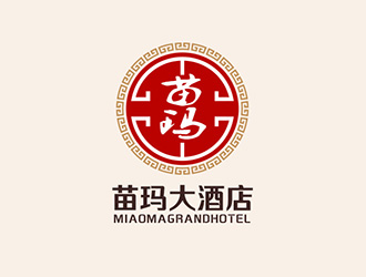 吳曉偉的苗瑪大酒店logo設(shè)計