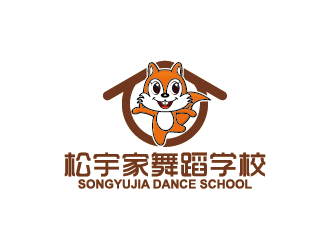 松宇家兒童舞蹈學校教育培訓logologo設計