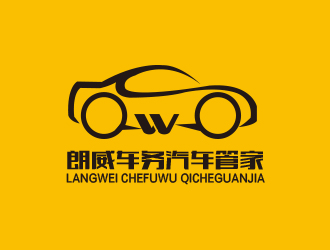 高明奇的朗威車務(wù)汽車管家logo設(shè)計