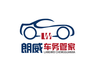 高明奇的朗威車務(wù)汽車管家logo設(shè)計