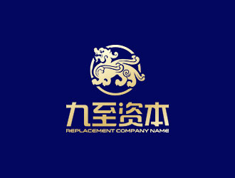 鐘炬的九至資本投資理財logologo設計