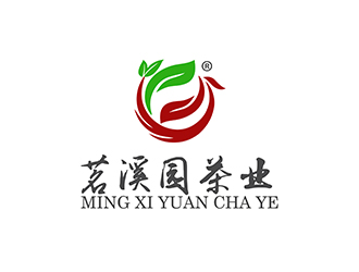 潘樂的茗溪園茶葉店logo設(shè)計(jì)