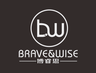 林思源的Brave&Wise博睿思咨詢公司logologo設(shè)計