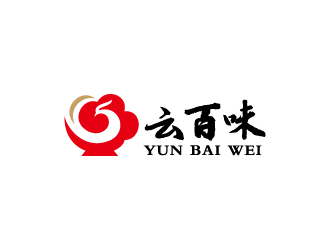 周金進(jìn)的云百味快餐店祥云logologo設(shè)計(jì)