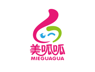 黃安悅的美呱呱嬰兒用品logologo設(shè)計(jì)