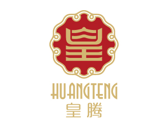 邱麟致的皇騰面點logo設計logo設計