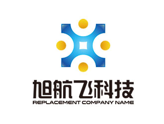 鐘炬的惠州市旭航飛科技有限公司logo設計