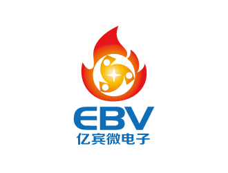 張俊的深圳市億賓微電子有限公司 英文簡(jiǎn)稱(chēng)EBVlogo設(shè)計(jì)