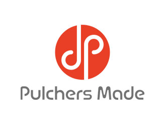 鐘炬的Pulchers Made英文線條日用品品牌logologo設計