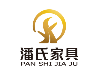 向正軍的潘氏家具logo設(shè)計(jì)