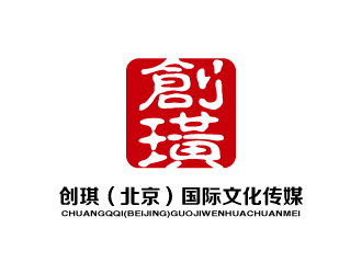 張俊的創(chuàng)琪（北京）國際文化傳媒有限公司logo設計