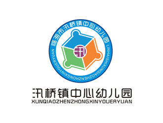 李正東的園標(biāo)/臨海市汛橋鎮(zhèn)中心幼兒園logo設(shè)計(jì)