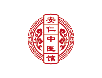 王濤的安仁中醫(yī)館logo設(shè)計(jì)