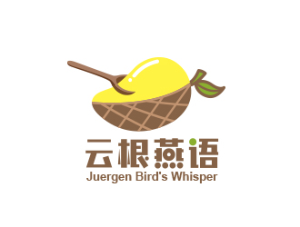 黃安悅的云根燕語(yǔ)（Juergen Bird's Whisper ）logo設(shè)計(jì)