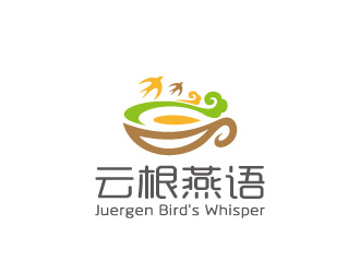 周金進(jìn)的云根燕語(yǔ)（Juergen Bird's Whisper ）logo設(shè)計(jì)