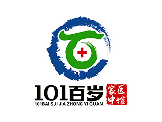 潘樂的101百歲家中醫(yī)館或國醫(yī)館logo設(shè)計(jì)