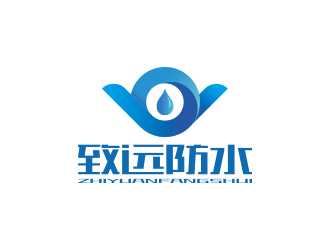 孫金澤的建筑防水工程單色logologo設(shè)計