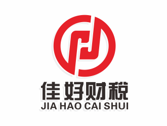 張偉的佳好財稅logo設(shè)計