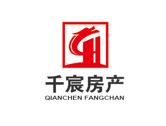 李賀的千宸房產(chǎn)品牌LOGOlogo設計