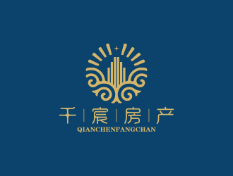 孫金澤的千宸房產(chǎn)品牌LOGOlogo設(shè)計(jì)