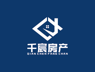 王濤的千宸房產(chǎn)品牌LOGOlogo設(shè)計(jì)