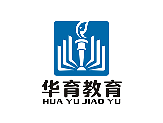 勞志飛的華育教育logo設(shè)計(jì)