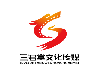 張俊的北京三君堂文化傳媒有限公司logo設計