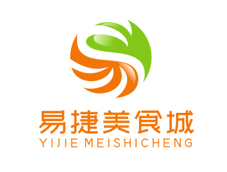 李杰的易捷美食城logo設(shè)計(jì)