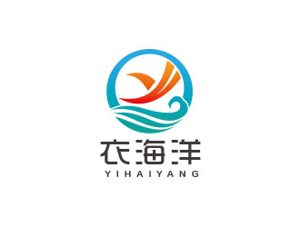 朱紅娟的yihaiyang衣海洋logo設(shè)計(jì)