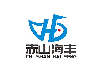 盛銘的赤山海豐logo設計