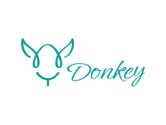 安冬的Donkey 手繪線條logologo設(shè)計