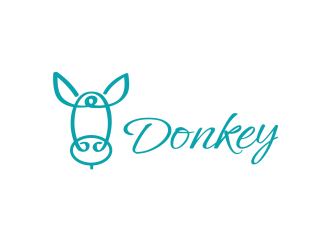 安冬的Donkey 手繪線條logologo設(shè)計