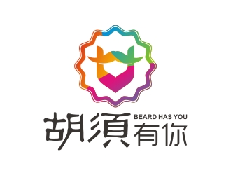 曾翼的胡須有你餐廳logo設(shè)計