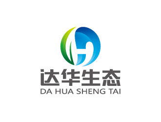 周金進的達華生態(tài)logo設(shè)計