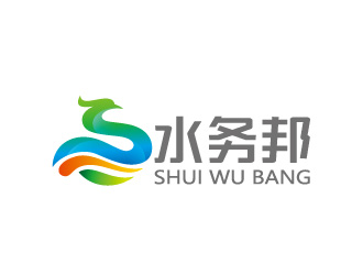 周金進(jìn)的水務(wù)邦中文字體設(shè)計(jì)logo設(shè)計(jì)