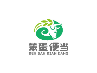 周金進的笨蛋便當(dāng)logo設(shè)計