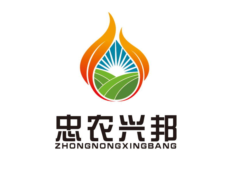 李正東的忠農(nóng)興邦logo設(shè)計